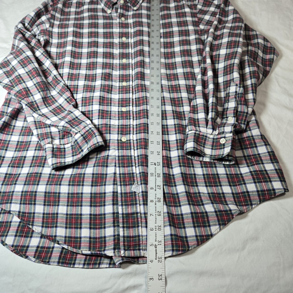 Vintage Ralph‎ Lauren  Long Sleeve Button Down Shirt Mens XL Plaid - Picture 5 of 7